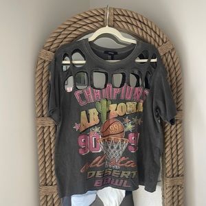 Cutout Graphic T-Shirt
